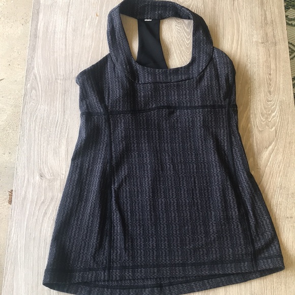 lululemon athletica Tops - Lululemon Racerback Gray Tank Size 6 EUC